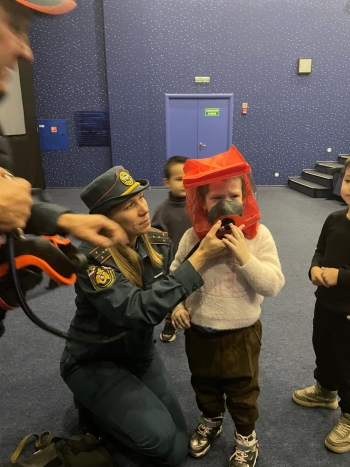Пожарная безопасность для дошколят Кинотеатр Космос Заинск